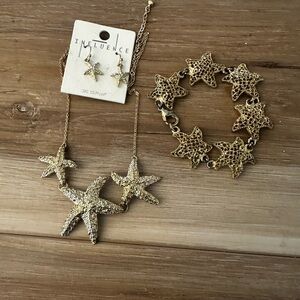 Starfish Jewelry Set Deadstock